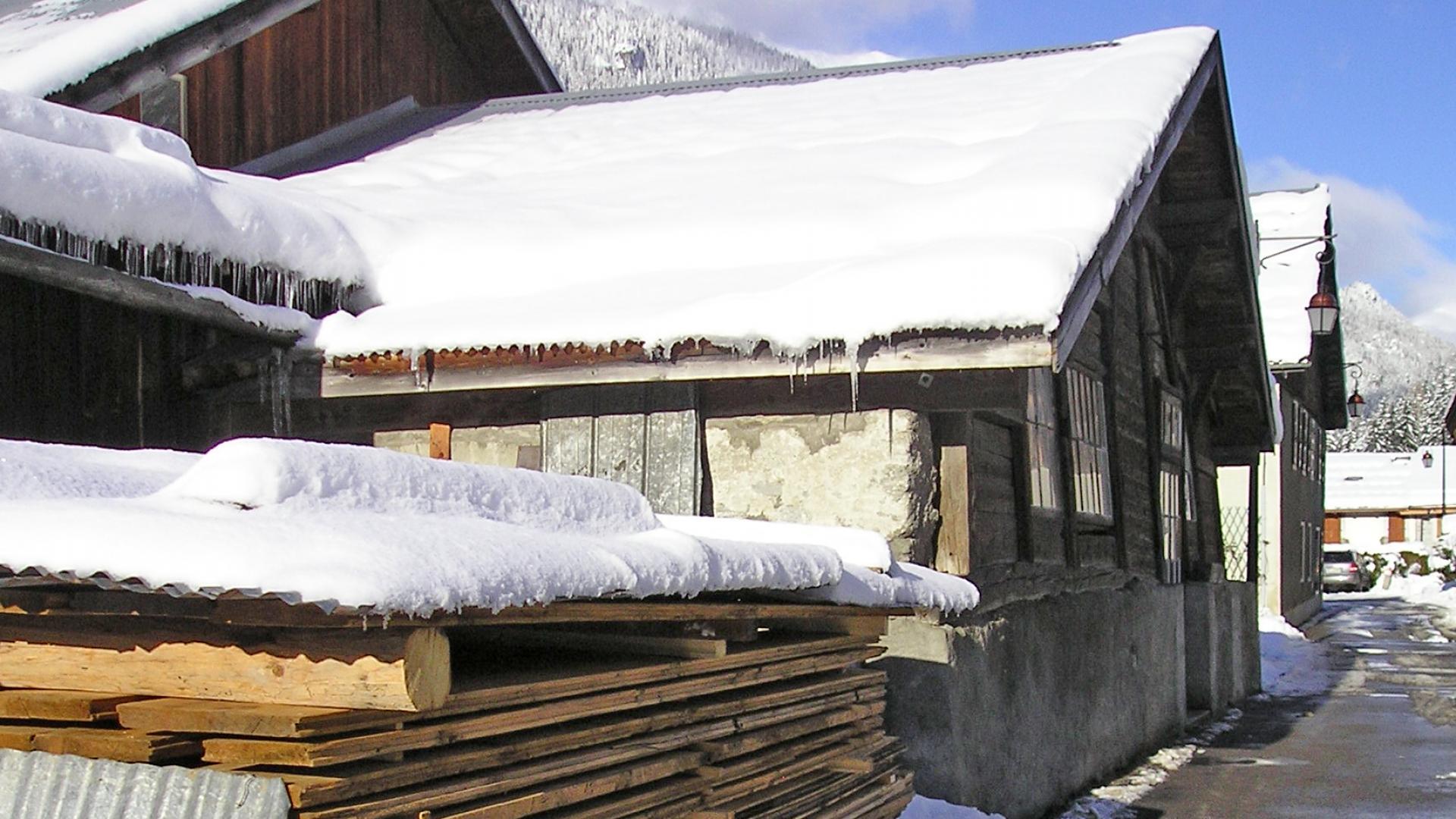 Charlet Montant menuiserie Chamonix Mont-blanc