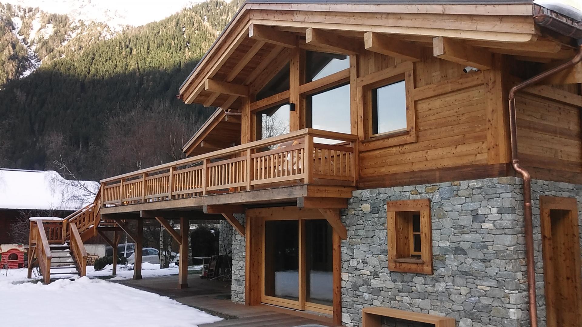 construction chalet neu